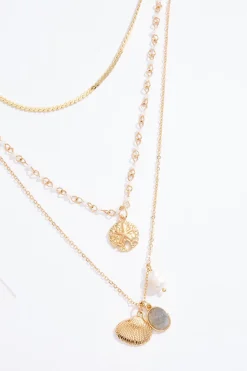 Tropical Charm Layered Necklace