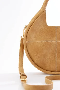 Tube Handle Round Crossbody