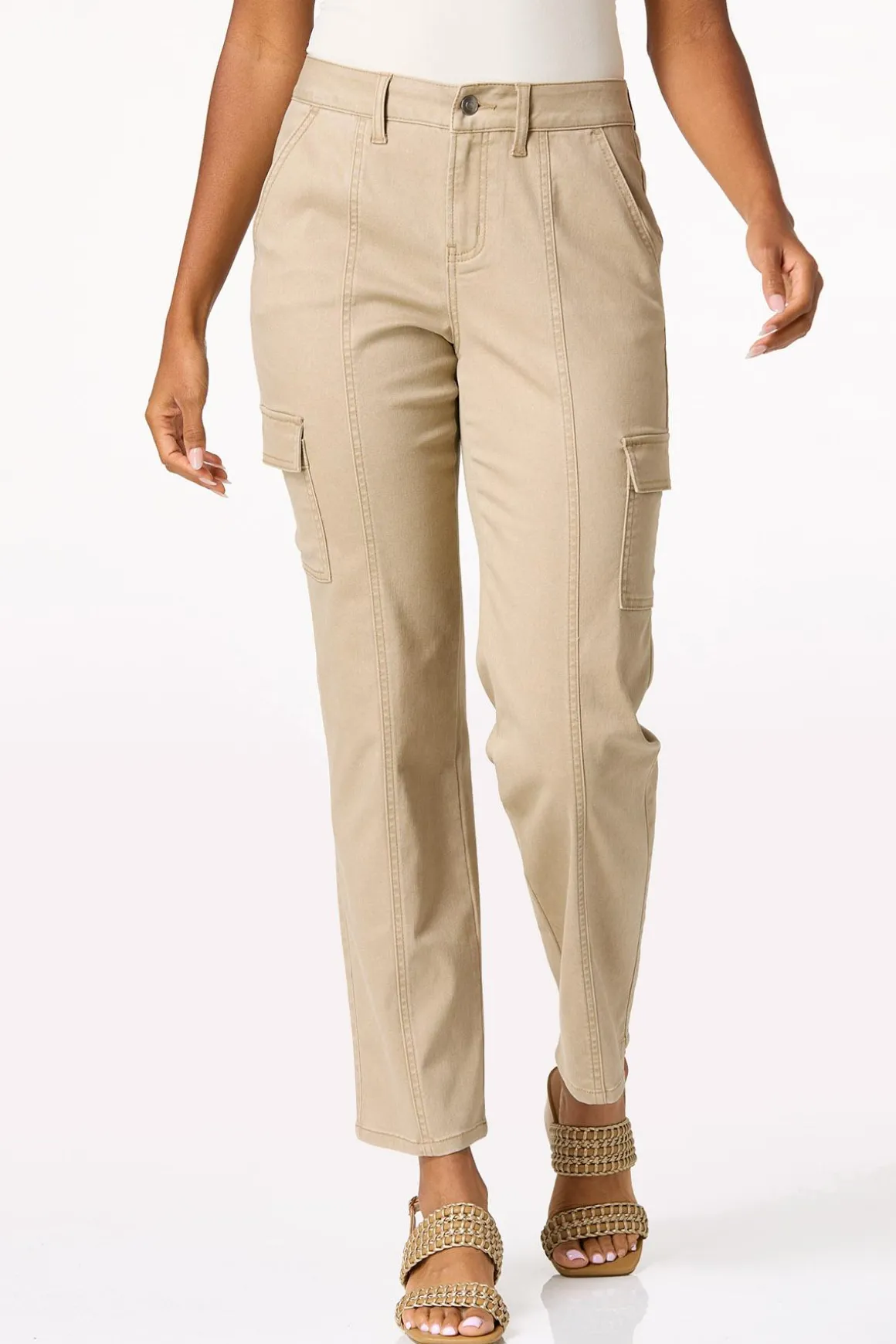 Twill Cargo Pants