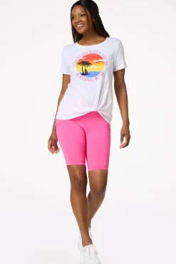 Two Pocket Biker Shorts