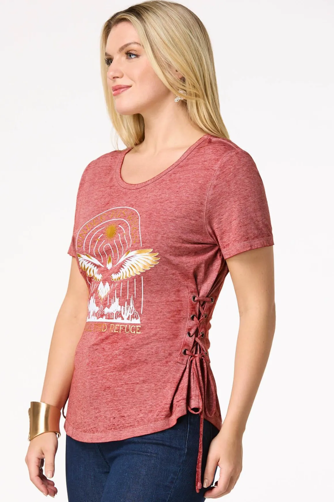 Under His Wings Graphic Tee