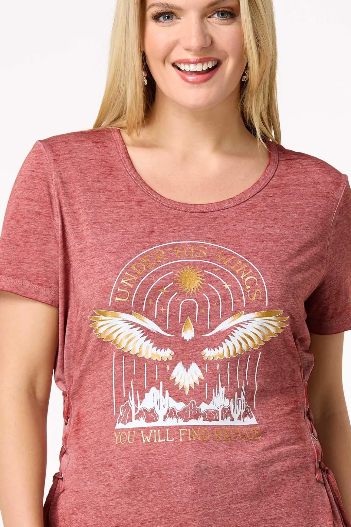 Under His Wings Graphic Tee