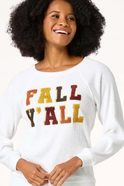 Waffled Fall Y ` All Top