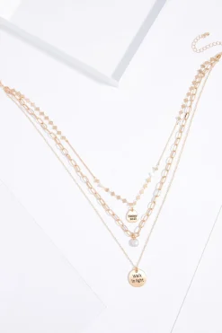 Walk In Light Layered Necklace