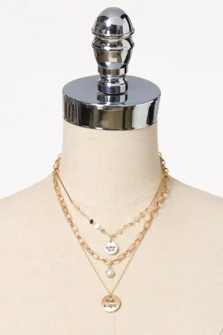 Walk In Light Layered Necklace