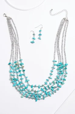 Western Layered Necklace Set