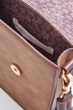 Whipstitch Stud Cellphone Crossbody