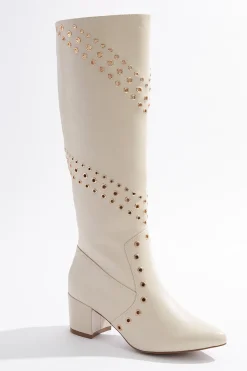 Wide Width Grommet Tall Boots