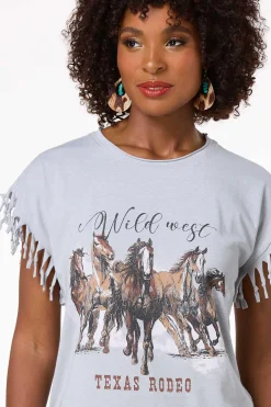 Wild West Fringe Tee
