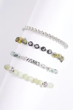 Wwjd Stretch Bracelet Set